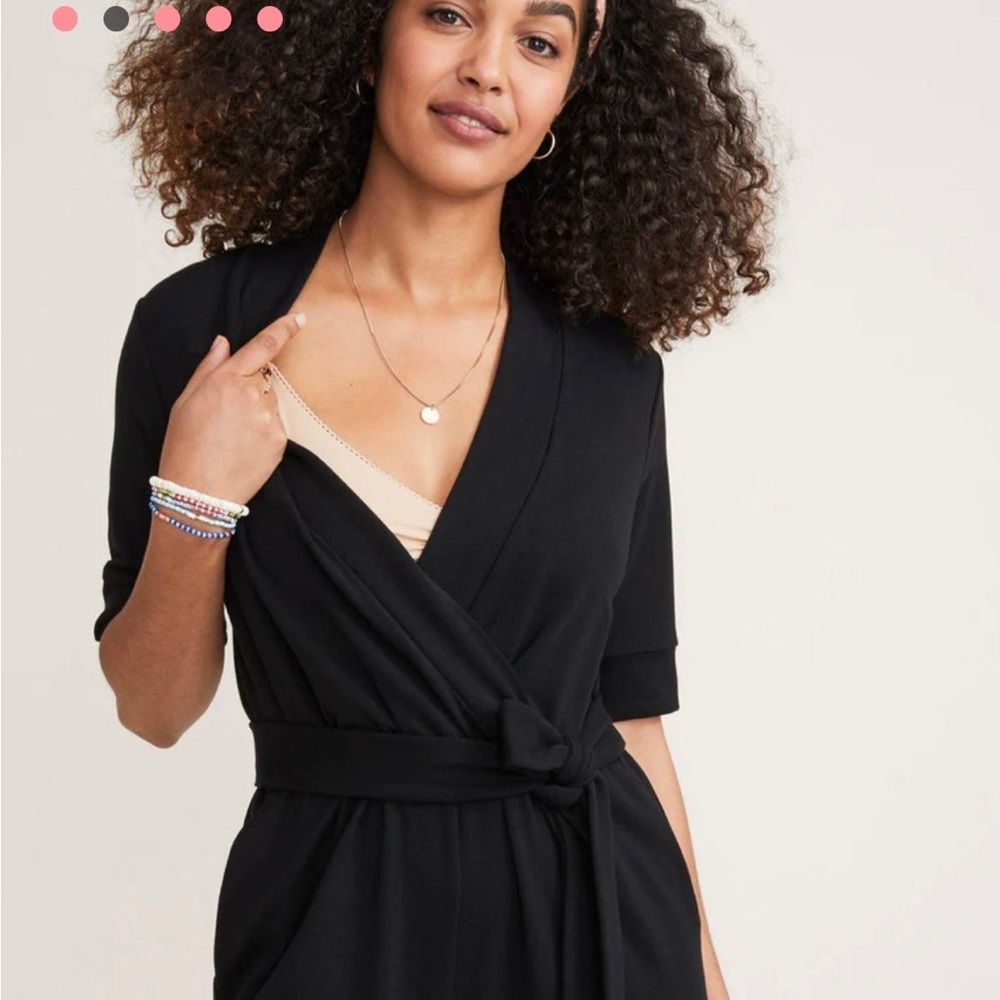 HATCH nurse-to-errands maternity jumpsuit, black, LIKE NEW! Size 2 retails $218